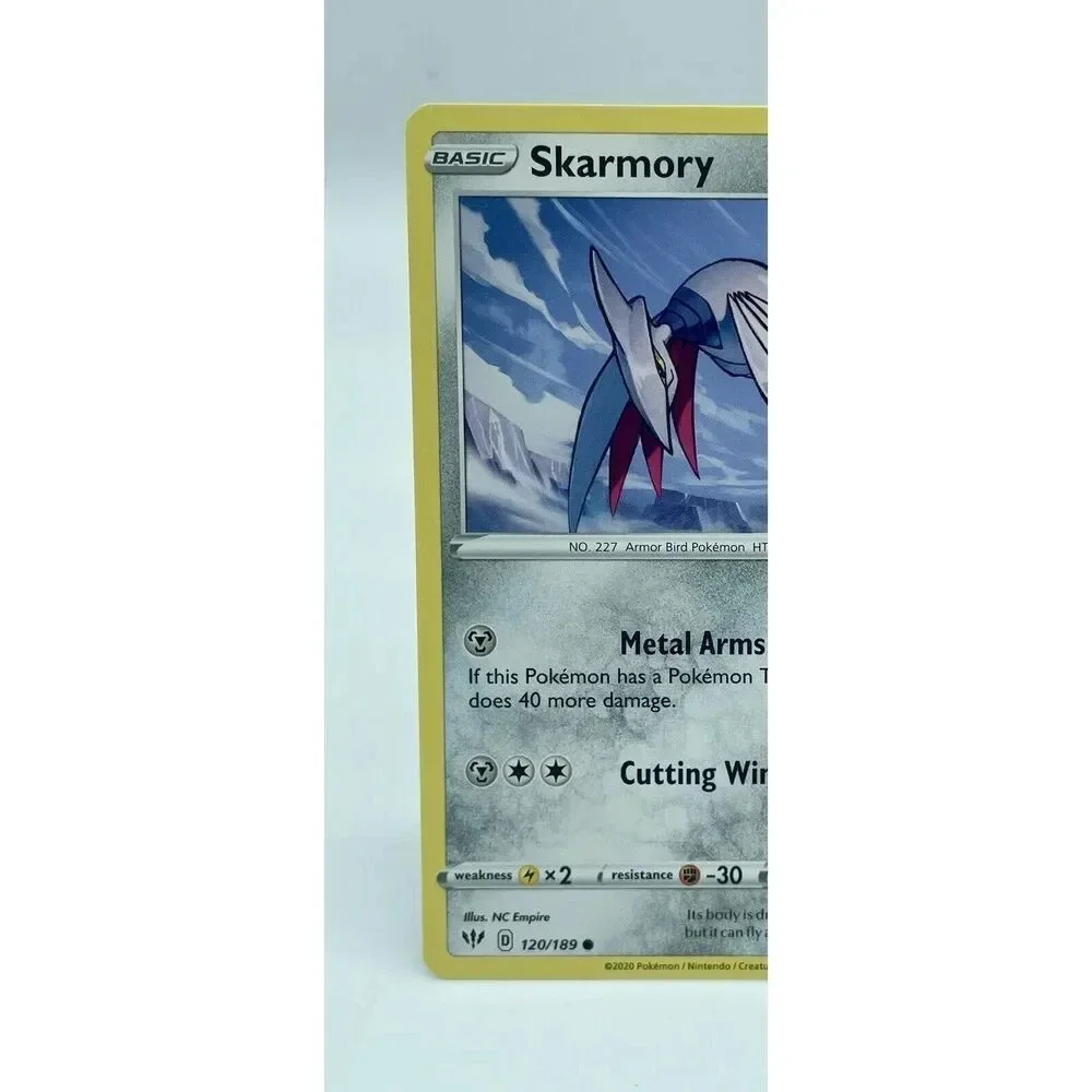 Skarmory 120/189‎ Darkness Ablaze Non-Holo Pokemon TCG Mint Unplayed